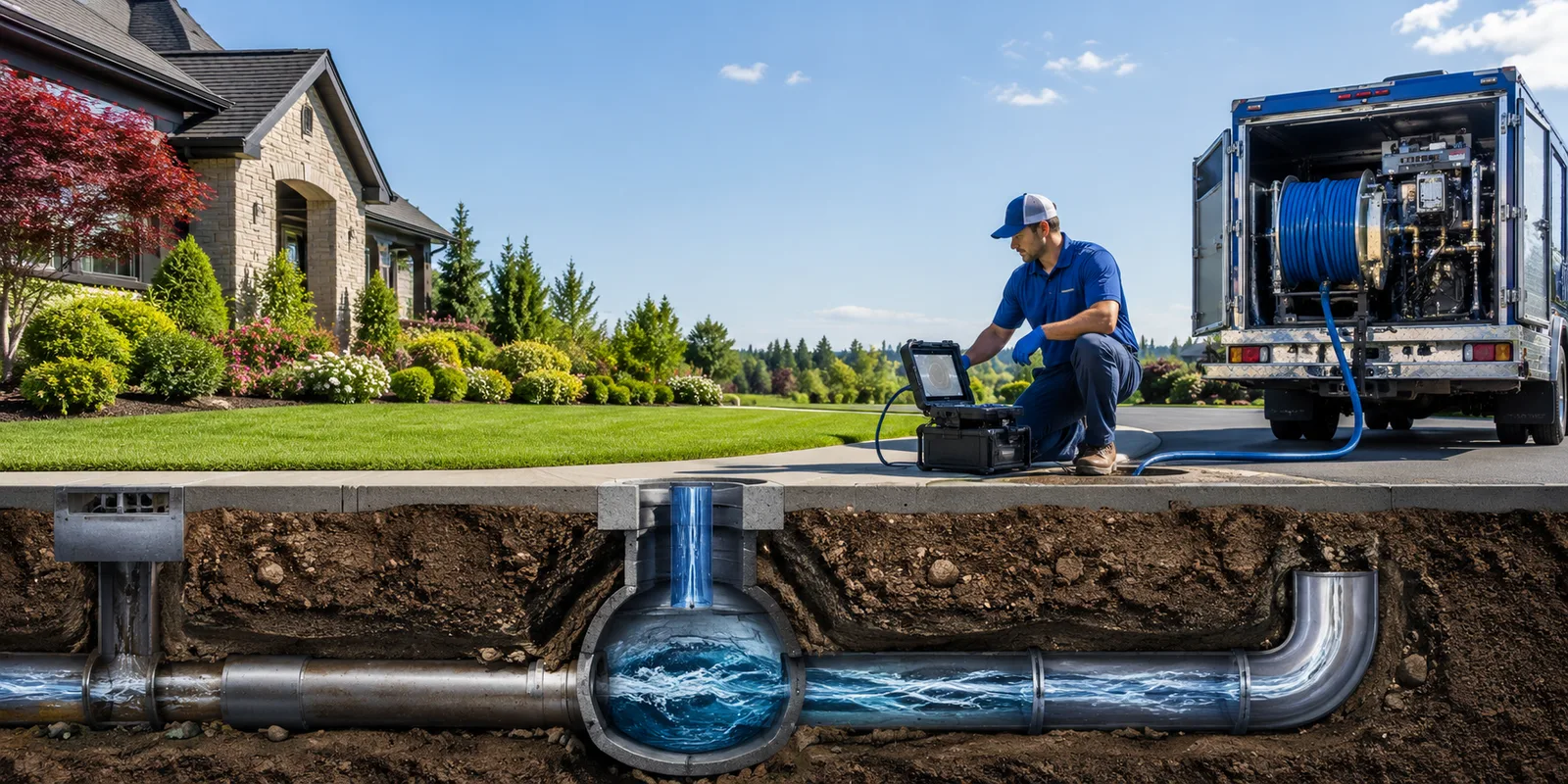 Drainage restoration information for Evans, WV